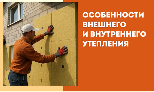 Какие особенности внешнего и внутреннего утепления в Мегионе